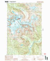 Download a high-resolution, GPS-compatible USGS topo map for Mount Shuksan, WA (1989 edition)