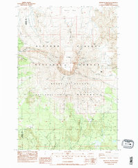 Download a high-resolution, GPS-compatible USGS topo map for Mount St Helens, WA (1987 edition)