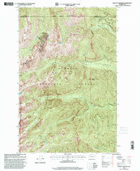 preview thumbnail of historical topo map of Jefferson County, WA in 1999
