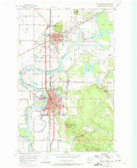 Download a high-resolution, GPS-compatible USGS topo map for Mount Vernon, WA (1974 edition)