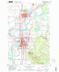 Download a high-resolution, GPS-compatible USGS topo map for Mount Vernon, WA (1992 edition)