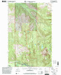 Download a high-resolution, GPS-compatible USGS topo map for Mount Wow, WA (2003 edition)