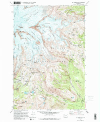 Download a high-resolution, GPS-compatible USGS topo map for Mt Rainier East, WA (1995 edition)