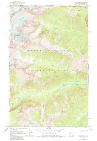 preview thumbnail of historical topo map of Whatcom County, WA in 1969