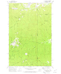 preview thumbnail of historical topo map of Spokane County, WA in 1973