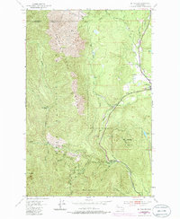 preview thumbnail of historical topo map of Jefferson County, WA in 1953