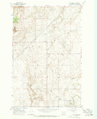Download a high-resolution, GPS-compatible USGS topo map for Mud Spring, WA (1971 edition)