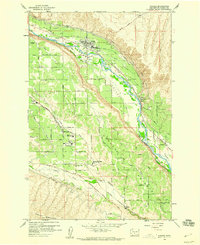 Download a high-resolution, GPS-compatible USGS topo map for Naches, WA (1960 edition)