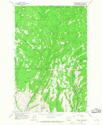 Download a high-resolution, GPS-compatible USGS topo map for Naneum Canyon, WA (1968 edition)