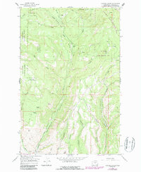 Download a high-resolution, GPS-compatible USGS topo map for Naneum Canyon, WA (1987 edition)