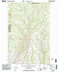 Download a high-resolution, GPS-compatible USGS topo map for Naneum Canyon, WA (2006 edition)