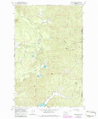 Download a high-resolution, GPS-compatible USGS topo map for Nelson Peak, WA (1986 edition)