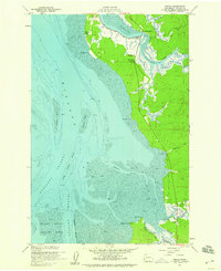 Download a high-resolution, GPS-compatible USGS topo map for Nemah, WA (1959 edition)