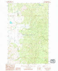 Download a high-resolution, GPS-compatible USGS topo map for Nespelem NE, WA (1994 edition)