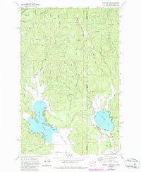 Download a high-resolution, GPS-compatible USGS topo map for Newman Lake, WA (1986 edition)