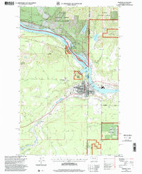Download a high-resolution, GPS-compatible USGS topo map for Newport, WA (2000 edition)