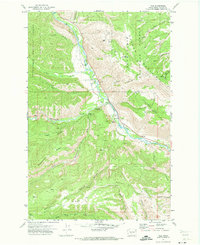 Download a high-resolution, GPS-compatible USGS topo map for Nile, WA (1973 edition)