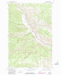 Download a high-resolution, GPS-compatible USGS topo map for Nile, WA (1987 edition)