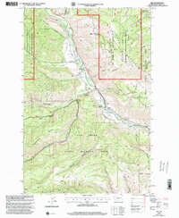 Download a high-resolution, GPS-compatible USGS topo map for Nile, WA (2001 edition)