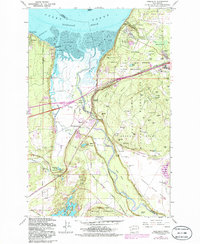 Download a high-resolution, GPS-compatible USGS topo map for Nisqually, WA (1986 edition)