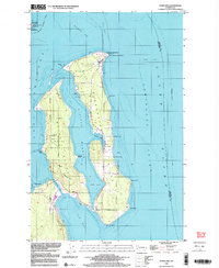 Download a high-resolution, GPS-compatible USGS topo map for Nordland, WA (2003 edition)