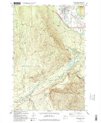 Download a high-resolution, GPS-compatible USGS topo map for North Bend, WA (1993 edition)