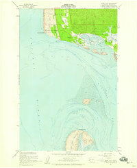 Download a high-resolution, GPS-compatible USGS topo map for North Cove, WA (1959 edition)