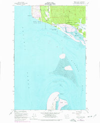 preview thumbnail of historical topo map of Pacific County, WA in 1956
