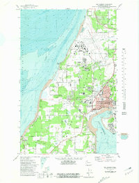 Download a high-resolution, GPS-compatible USGS topo map for Oak Harbor, WA (1981 edition)