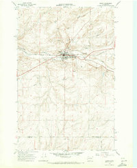 Download a high-resolution, GPS-compatible USGS topo map for Odessa, WA (1971 edition)