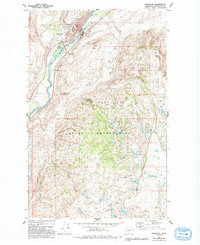 preview thumbnail of historical topo map of Okanogan, WA in 1980