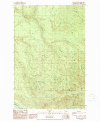 preview thumbnail of historical topo map of Pierce County, WA in 1986