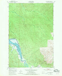 Download a high-resolution, GPS-compatible USGS topo map for Oman Ranch, WA (1970 edition)