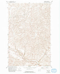 Download a high-resolution, GPS-compatible USGS topo map for Omans, WA (1993 edition)