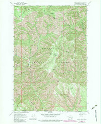 Download a high-resolution, GPS-compatible USGS topo map for Oregon Butte, WA (1983 edition)