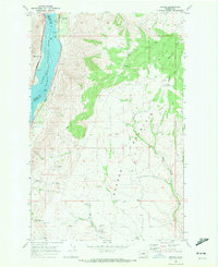 Download a high-resolution, GPS-compatible USGS topo map for Orondo, WA (1972 edition)