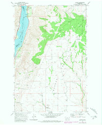 Download a high-resolution, GPS-compatible USGS topo map for Orondo, WA (1981 edition)