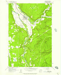 Download a high-resolution, GPS-compatible USGS topo map for Orting, WA (1957 edition)