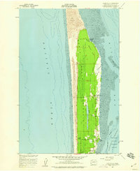 preview thumbnail of historical topo map of Pacific County, WA in 1957