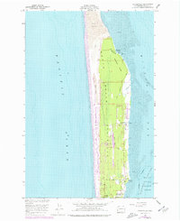 Download a high-resolution, GPS-compatible USGS topo map for Oysterville, WA (1977 edition)