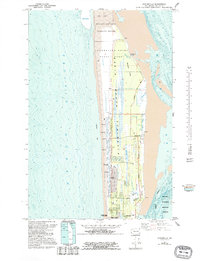 Download a high-resolution, GPS-compatible USGS topo map for Oysterville, WA (1995 edition)