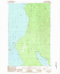 Download a high-resolution, GPS-compatible USGS topo map for Ozette, WA (1984 edition)