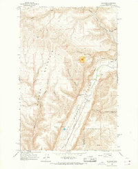 Download a high-resolution, GPS-compatible USGS topo map for Palisades, WA (1967 edition)