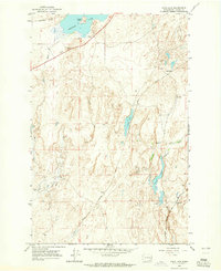 Download a high-resolution, GPS-compatible USGS topo map for Palm Lake, WA (1965 edition)
