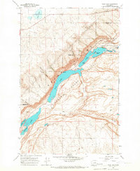 preview thumbnail of historical topo map of Grant County, WA in 1965