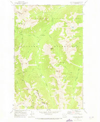 Download a high-resolution, GPS-compatible USGS topo map for Pasayten Peak, WA (1973 edition)