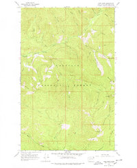 Download a high-resolution, GPS-compatible USGS topo map for Pass Creek, WA (1978 edition)
