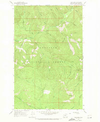 Download a high-resolution, GPS-compatible USGS topo map for Pass Creek, WA (1971 edition)
