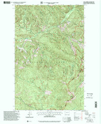 Download a high-resolution, GPS-compatible USGS topo map for Pass Creek, WA (2000 edition)