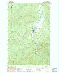 Download a high-resolution, GPS-compatible USGS topo map for Pe Ell, WA (1994 edition)